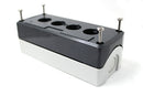 Push Button Enclosure - 4 Hole