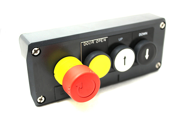 4 Button Box with Emergency Stop